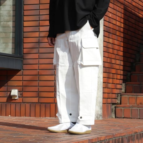 フランス軍 ミリタリー パンツ M47 フィールド パンツ M47 Field pants ユニセックス ブラック/ホワイト BLACK/WHITE 2色展開 2024春夏新作(24ss004)