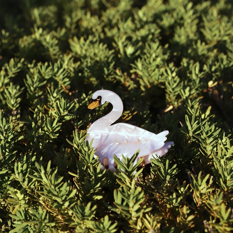 ククシュゼット 正規商品 ヘア アクセ クリップ かわいい 鳥