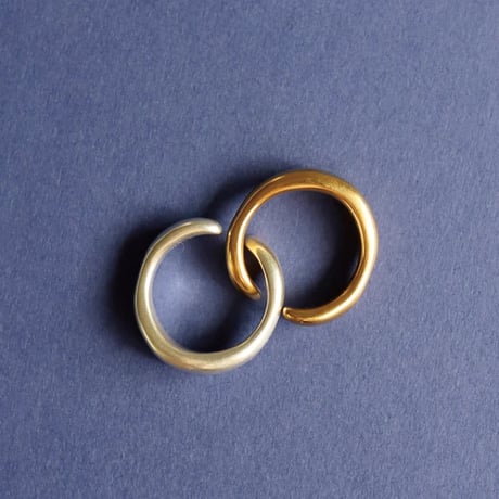 TEN. 正規商品 ユニセックス アクセサリー テン ワープ リング シルバー/ゴールド【即日発送】(rg-0132)(rgg-0132)