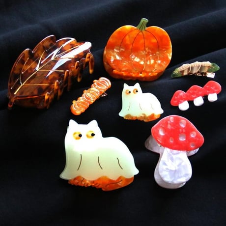 Coucou Suzette /Mushroomclaw Hair Clip / mushroomclip