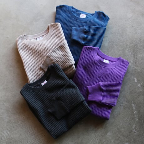 JEMORGAN / Big Waffle L/S Crew / jb00152c