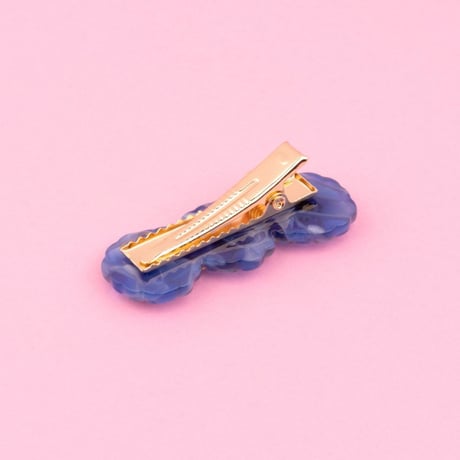 ククシュゼット 正規商品 ヘアアクセ クリップ ピン 花 ヘアピン フランス Coucou Suzette アネモネ ヘア クリップ ブルー (anemoneclip)