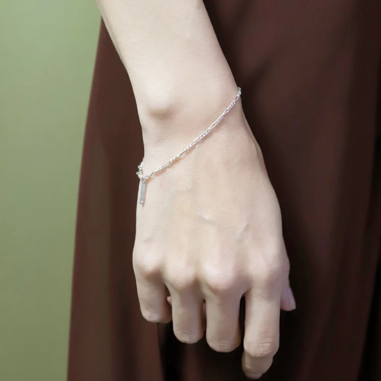 TEN. シルバー　ブレスレット TEN. 正規商品 ユニセックス アクセサリー テン フィガロ