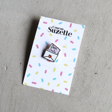 Coucou Suzette / Santa Claus Letter Pin / santaclausletterpin