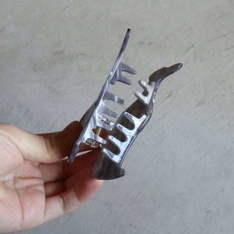ククシュゼット 正規商品 ヘア アクセ クリップ 犬 Coucou Suzette  ウィペット ヘア クロー グレー ( whippetclaw)