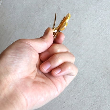 ククシュゼット 正規商品 アクセ ピン クリップ 虫 かわいい ギフト Coucou Suzette 黄色 蝶 ヘア クリップ  イエロー(yebutterflyclip)