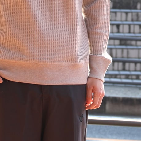 JEMORGAN / Big Waffle L/S Crew / jb00152c
