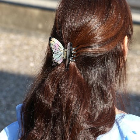 Coucou Suzette / White Butterfly Hair Claw / whbutterflyclaw