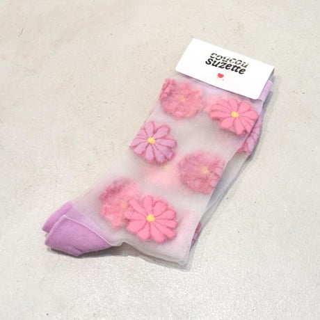 Coucou Suzette / Cosmos Sheer Socks / cosmosshsocks