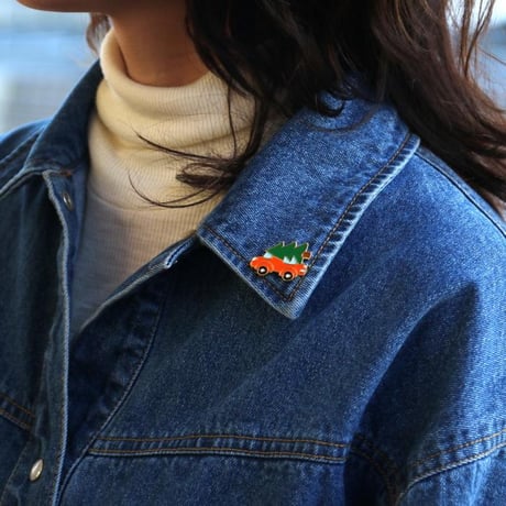Coucou Suzette / Christmas Car Pin / xmascarpin