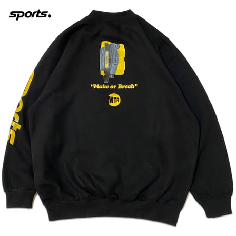 "The SPORTS" 9oz ComfortSweat  BLK