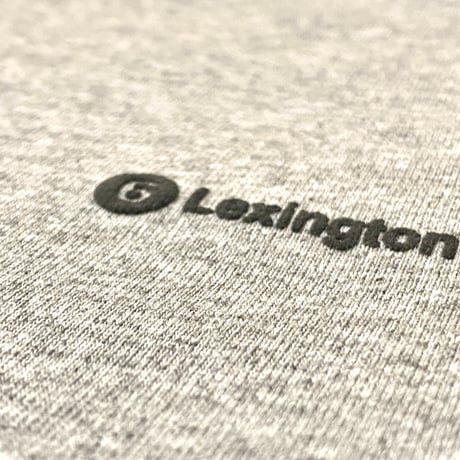 "Lexington Av Local" 6.5oz HeavyWeight L/S Tee Gray