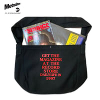 ”THE MAGAZINE" VINYL＆MAGAZINE BAG  Black