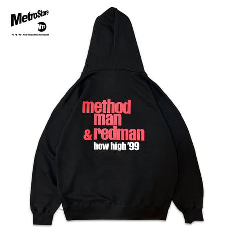 "Return of the 90's" 10oz Hoodie Black