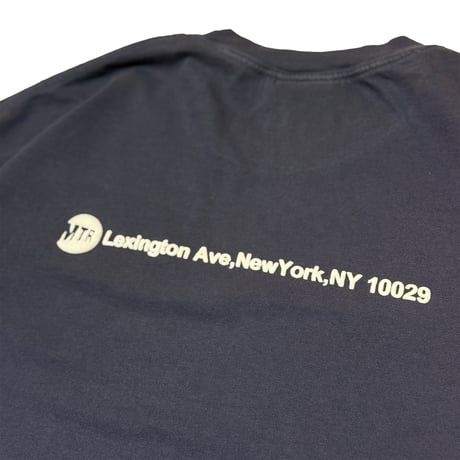 "EAST HARLEM pt2" GarmentDyed 6.1oz Tee Navy