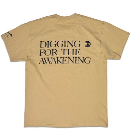 "THE AWAKENING" Pt3 NAS 6oz Cotton Tee TanBeige