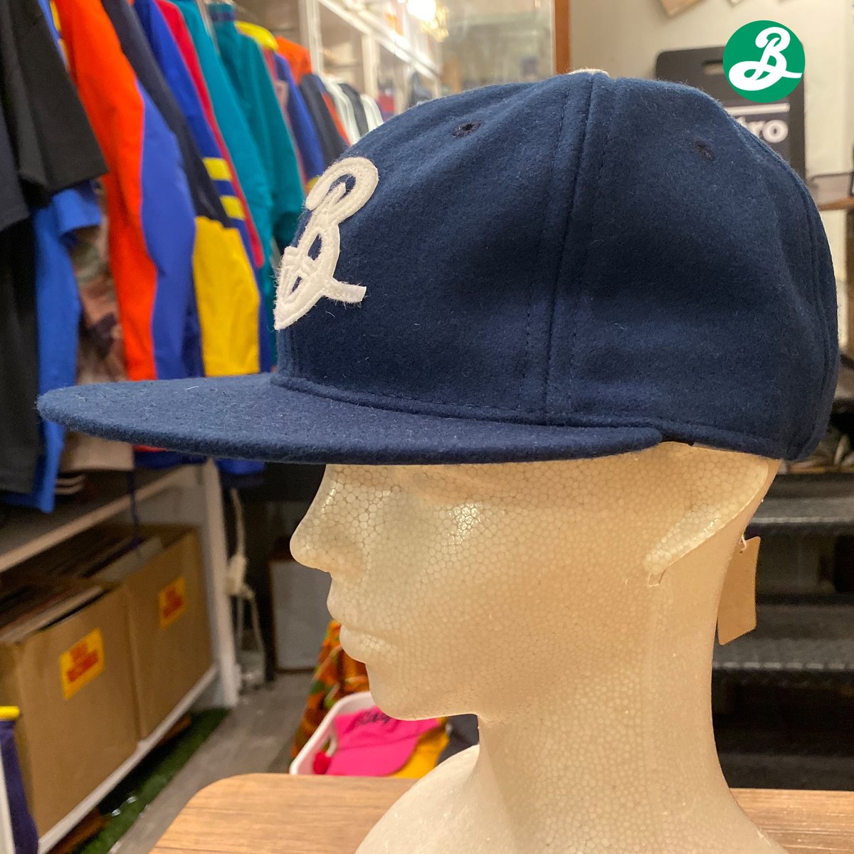 Ebbets Field Flannels キャップ Brooklyn EBBETS FIELD FLANNELS(ファッション) Ebbets Field Flannels エ