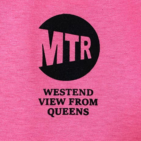 "ViewFromQueens" 6oz US COTTON S/S Tee PINK