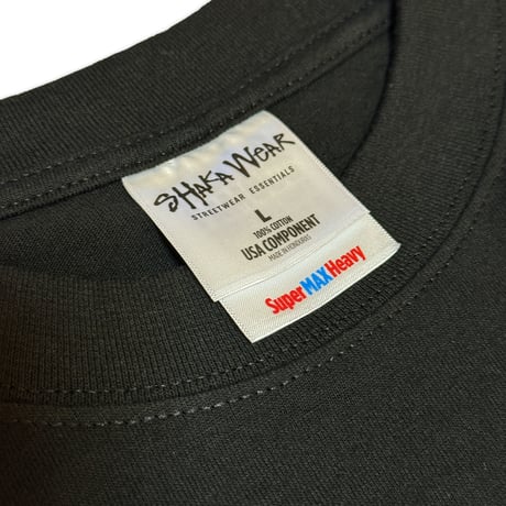 "A Train Session with ROB ADER" 7.5 oz Max Heavyweight Tee Black