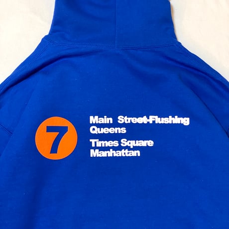 "The 7Train NY Mets " 8oz Hoodie Blue