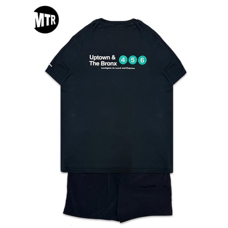 "EAST HARLEM" GarmentDyed 6.1oz Tee Black