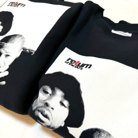 "Return of the 90's" HeavyWeight13.5oz Sweat Black