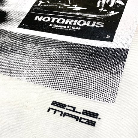 212MAG.×MetroStore SUBWAY "NOTORIOUS" Tee