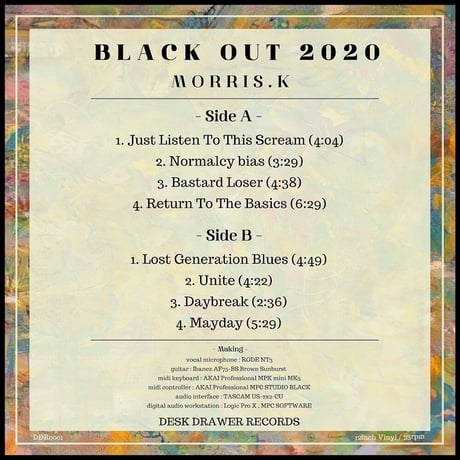 Black Out 2020(LP)/MORRIS.K