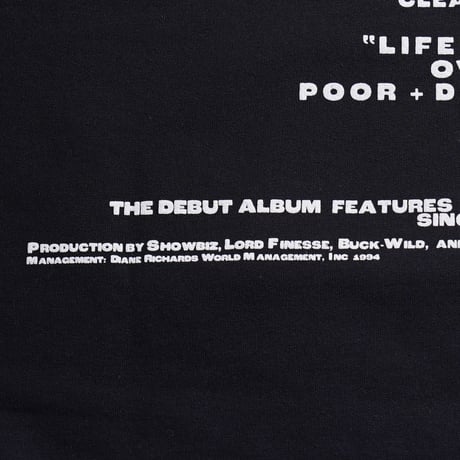 "BIG L DEBUT ALBUM AD" 8oz Sweat BLACK