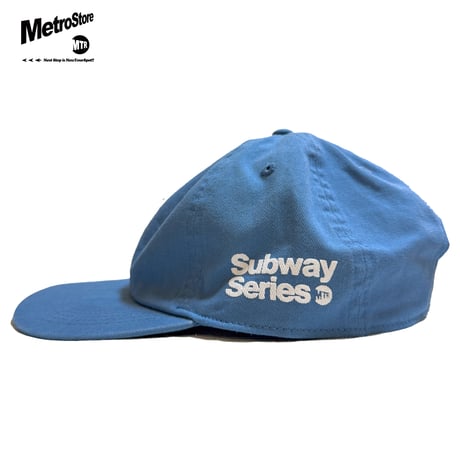 "SubwaySeries" Cotton Cap LightBlue