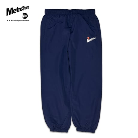 "MTR BASIC" Cottonlike NYLON PANTS  NAVY