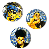 "The MetroCard"  RAPPER CAN BADGE