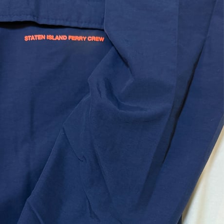 "StatenIslandFerry" NYLON ANNORAK PARKA NAVY