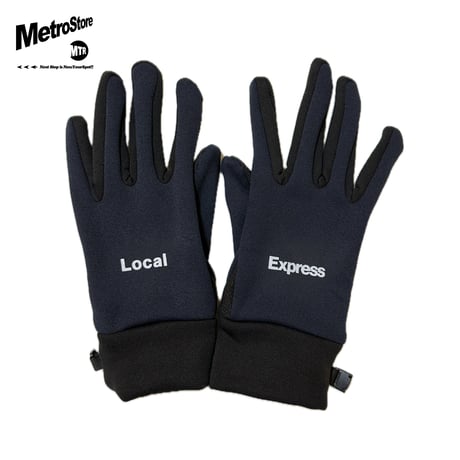 "MTR" WARM GLOVE NAVY/BLACK
