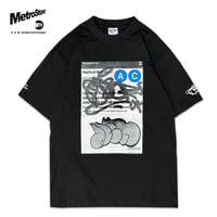"A Train Session with ROB ADER" 7.5 oz Max Heavyweight Tee Black