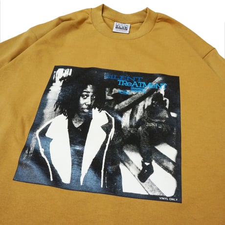 "SilenTreatment"  6.5oz HeavyWeight S/S Tee Mastard