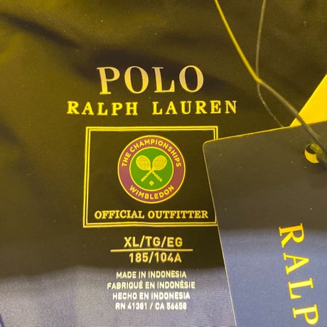 POLO RALPHLAUREN (POLO TENNIS) NYLON ANORAK