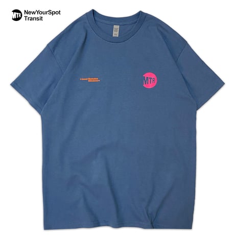 "mo' core" US COTTON 6oz S/S Tee IndigoBlue