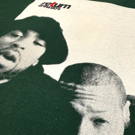 "Return of the 90's" 10oz Hoodie  Green