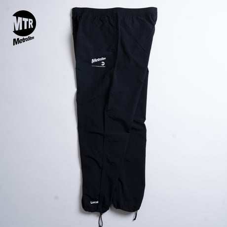 "MTR" NYLON PANTS  BLACK