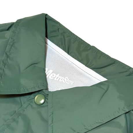 "MetroCard Farewell" NYLON COACH JKT  GREEN