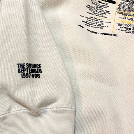 "CLASSIFIEDS 97" HeavyWeightHoodie Cream