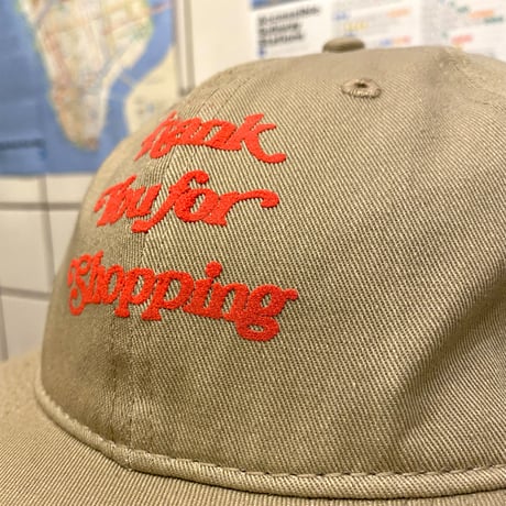 "ThankYouShopping" PuffInkCap LightBrown
