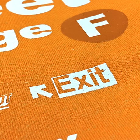 "21street" Hoodie Orange