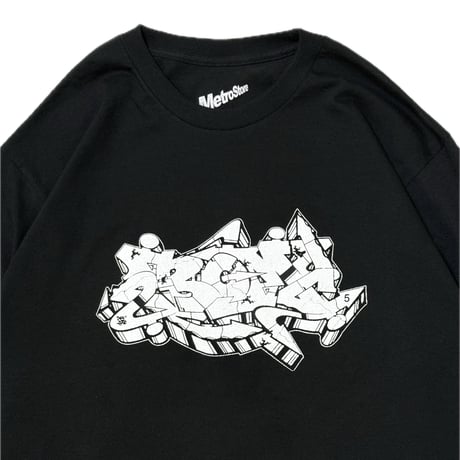 "BOM5" US COTTON L/S Tee BLK