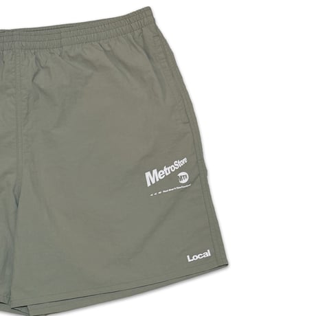 "MTR" NYLON SHORTS OceanGreen,Gray,LightGray