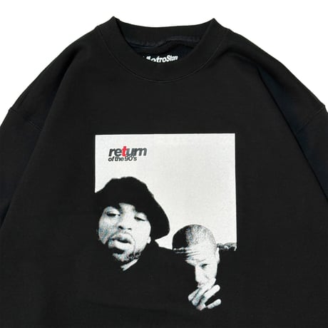 "Return of the 90's" 10oz Sweat Black