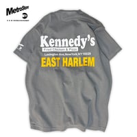 "KENNEDY FRIED CHICKEN" GarmentDyed 6.1oz Tee Gray