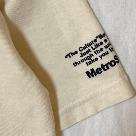 ”TheMap1987”  GarmentDye 6.1oz Tee Ivory