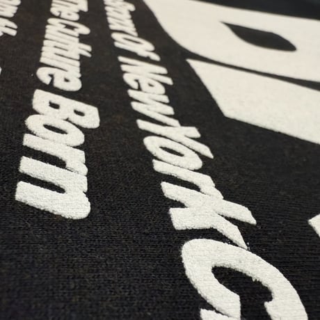 "BOM5" US COTTON L/S Tee BLK